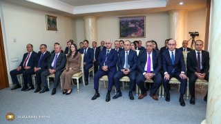 Председатель Следственного комитета Артур Погосян представил новоназначенных начальников Главного управления и подчиненного управления